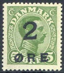 2 Ö. auf 5 Ö. Aufdruckmarke 1919, postfrisch mit Haftspuren, sig., ...