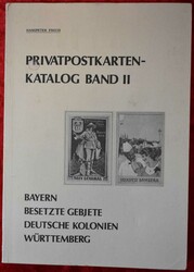 Frech, Hanspeter: 'Privatpostkarten-Katalog Band II.' für Bayern, ...