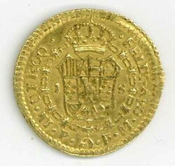 Kolumbien: 1818 PFM, Escudo Ferdinand VII. (1813 - 1833), ...