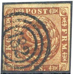 Ringnummernstpl. '182' (Arnis), sehr klar abgeschlagen auf unten ...