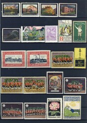 Zusammenstellung: Partie von über 360 alten Firmenreklame-, Messe-, ...