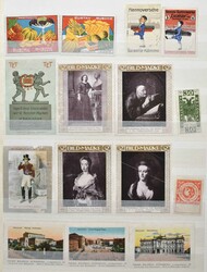 Hannover: Partie von 26 alten Siegelmarken aus etwa den Jahren 1900 ...