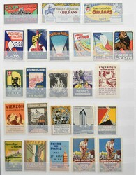 Frankreich: Partie von über 240 alten Messe-, Anlass-, Militär- und ...