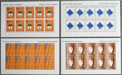 Jahrgang 2004, kpl. in Kleinbögen, tadellos postfrisch, Luxus. M€ ...