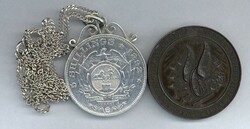 Südafrika: 5 Sh. Paulus Krüger 1892 (eine Wagendeichsel), mit ...