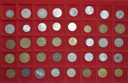 Aus aller Welt: Zusammenstellung meist moderner Kursmünzen aus aller ...