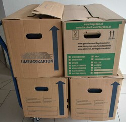 Mega-Bund-Posten: in 24 Umzugskartons (!) mit Material ab etwa Mitte ...