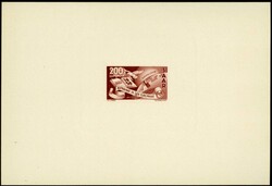 Europarat-Satz 1950, jew. als Ministerblock, Auflage nur je 120 ...