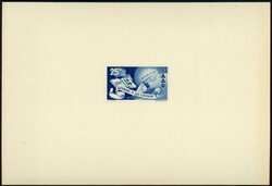 Europarat-Satz 1950, jew. als Ministerblock, Auflage nur je 120 ...