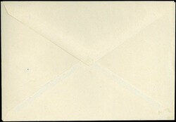 1 Mark Schwarzaufdruck 1948, auf amtl. FDC zur Eröffnung des ...