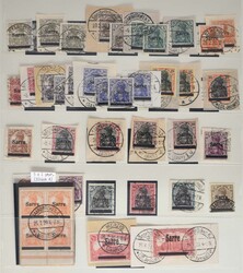 1920 - 1935, gest. Slg. auf Safe-Dual-Vordruckseiten im entspr. ...