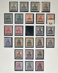 1920 - 1935, ungebrauchte Slg. auf selbstgestalteten Blankoseiten in ...