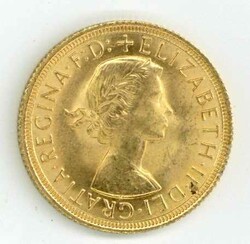 Großbritannien: 1966, Sovereign Elisabeth II., vz/stAutomatically ...
