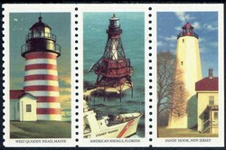 Leuchttürme 1990, das Hbl. (in der Faltung getrennt) ohne Eindruck ...