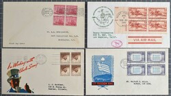 1889 - 1999, umfangr. Bestand von 100 Belegen, zumeist FDC der 30er ...
