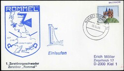 Bundesmarine: Partie von ca. 500 vers. Belegen zur Marineschiffspost, ...