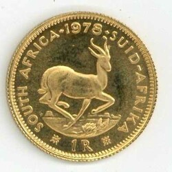 Südafrika: 1978, 1 R. Jan van Riebeeck, f.st