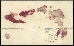 1850/1852, Zusammenstellung der Mi.-Nrn. 7II., 8II., 9II., 11. und 12 ...