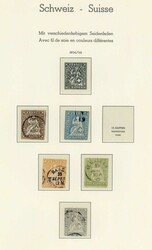 1852 - 1984, gest. Slg. auf Leuchtturm-Vordruckseiten im entspr. ...