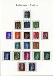 1945 - 1991, postfrische Slg. auf Leuchtturm-Vordruckseiten im ...