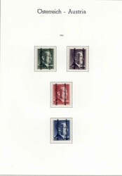 1945 - 1991, postfrische Slg. auf Leuchtturm-Vordruckseiten im ...