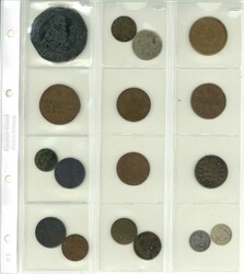 Inters. Zusammenstellung auf sechs Folienseiten sowie mit einer losen ...