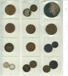 Inters. Zusammenstellung auf sechs Folienseiten sowie mit einer losen ...