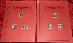 Weihnachten: ungewöhnl. Partie von Briefmarken-Entwürfen nur ...