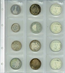 Deutschland und die Welt: Konvolut von fast ausschl. Silbermünzen ab ...