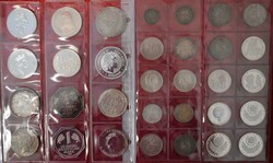 Urige Partie: von sowohl deutschen als auch ausländischen Münzen ...