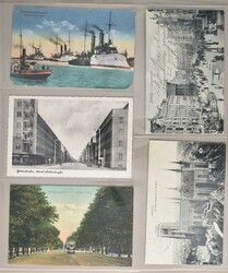 Partie von 85 Belegen (vorwiegend AK) auf Safe-Einsteckseiten im ...