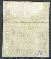 5 Rp. Strubel 1854, helbraunorange der ersten Münchner Druckperiode, ...