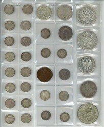 Deutsches Reich/Australien: Lot auf einer Folienseite, beginnend mit ...