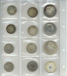 Europa und Übersee: div. Silberkurs- und Gedenkmünzen aus aller ...