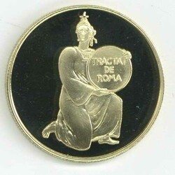 Andorra: 1997, 25 D. Römische Verträge, gekapselt, PP.Automatically ...
