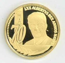 Belgien: 2004, 50 Euro 70. Geburtstag König Albert II., PP ...