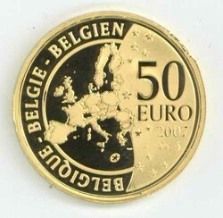 Belgien: 2007, 50 Euro Römische Verträge, gekapselt, PP ...