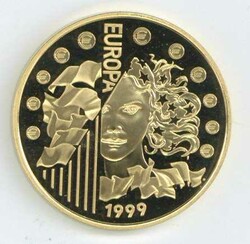 Frankreich: 1999, 65,5957 Fr. EU-Mitglieder, gekapselt, PP ...
