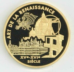 Frankreich: 2000, 655,957 Fr. Renaissance, gekapselt, mit Zertifikat ...