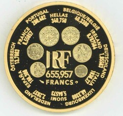 Frankreich: 2000, 655,957 Fr. EU-Mitglieder, gekapselt, mit ...