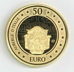 Malta: 2010, 50 Euro Gasthaus in Italie, gekapselt, PP.Automatically ...