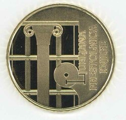 Slowenien: 2010, 100 Euro UNESCO-Ljubljana, gekapselt, PP ...