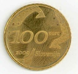 Slowenien: 2009, 100 Euro Zoran Music, gekapselt im Etui, mit ...