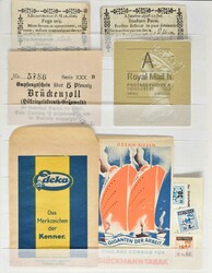 Niedersachsen: Zusammenstellung von über 200 Firmenreklame-, Messe-, ...