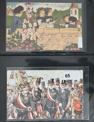 Ludwig Hohlwein: Partie von ca. hundert AK überwiegend vom bekannten ...