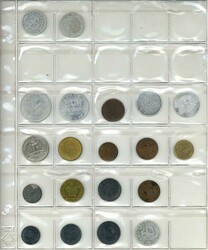 Reste-Konvolut: auf Folienseiten in einer kl. Schachtel. Dabei einige ...