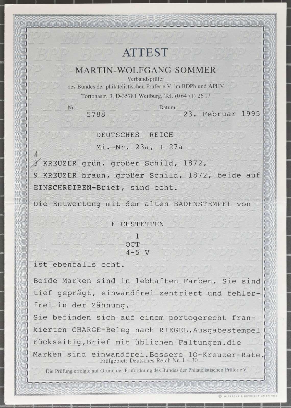 Image 96 for lot number 5742 for Veuskens 130th Auction