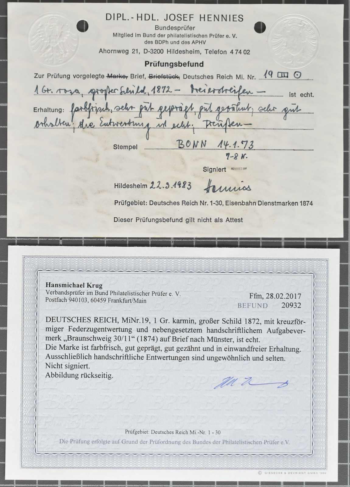 Image 98 for lot number 5742 for Veuskens 130th Auction