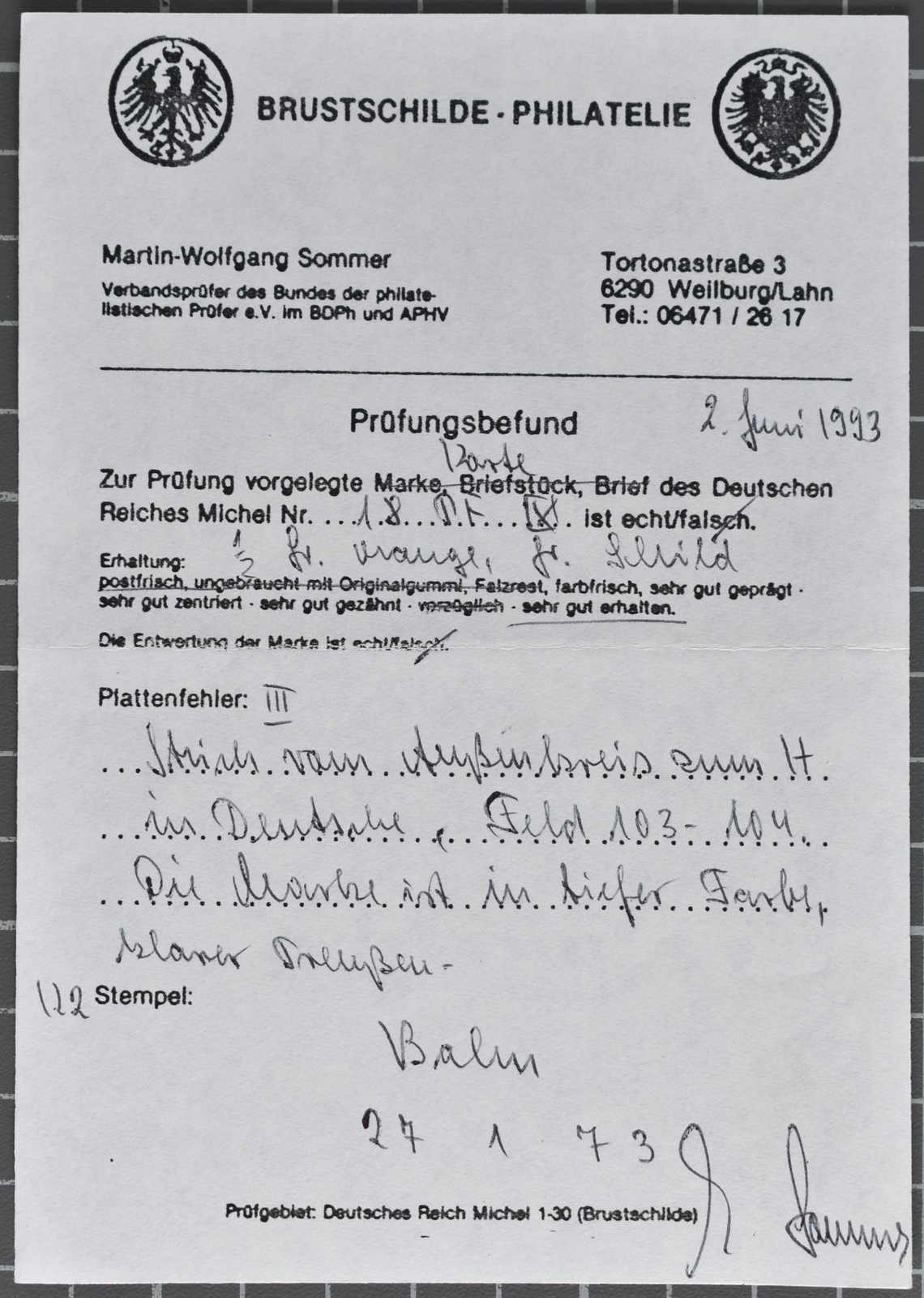 Image 149 for lot number 5742 for Veuskens 130th Auction