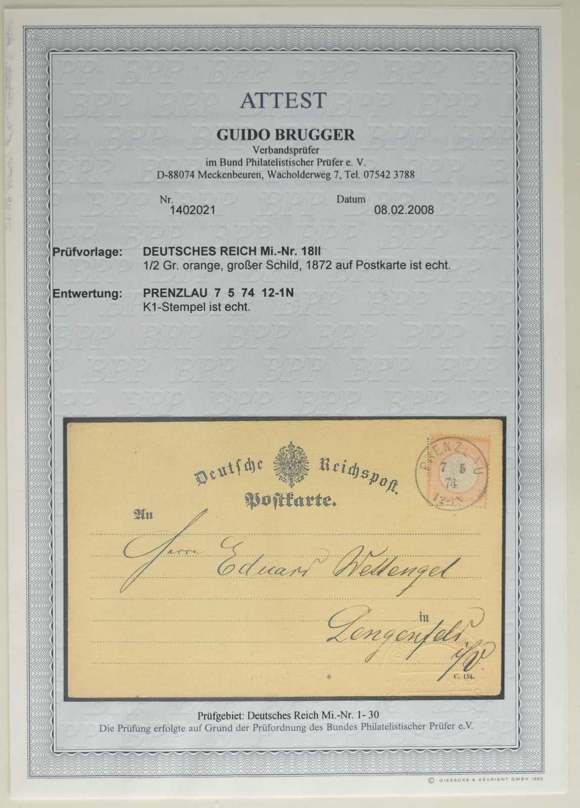 Image 155 for lot number 5742 for Veuskens 130th Auction